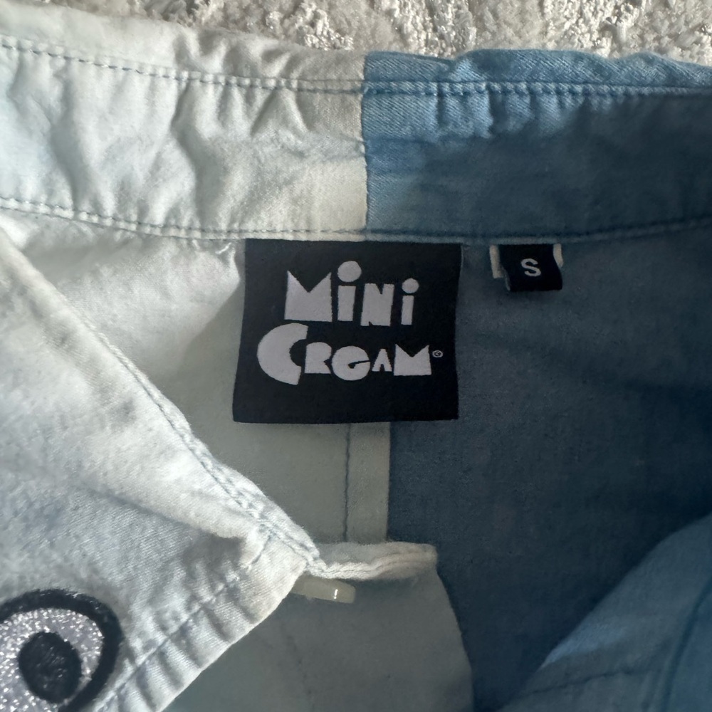Mini cream men’s small shirt - Picture 3 of 7
